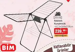 CASİLDA HOME KELEBEK KURUTMALIK